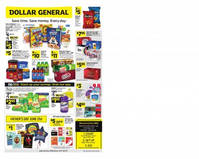 Dollar General Weekly Ad & Flyer June 7 to 13