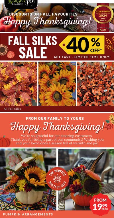 Lakeside Garden Gallery Flyer October 11 to 17