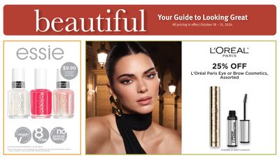 Pharmasave (ON & West) Beautiful Flyer October 18 to 31