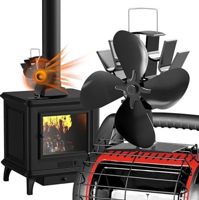 Amazon Canada Deals: Save 48% on Heat Powered Wood Stove Fan with Promo Code & Coupon + 75% on Flat Extension Cord + 57% on Portable Heaters + More