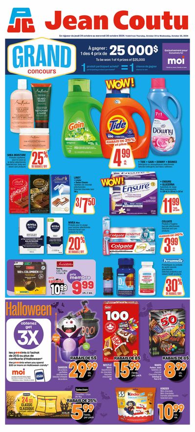 Jean Coutu (QC) Flyer October 24 to 30