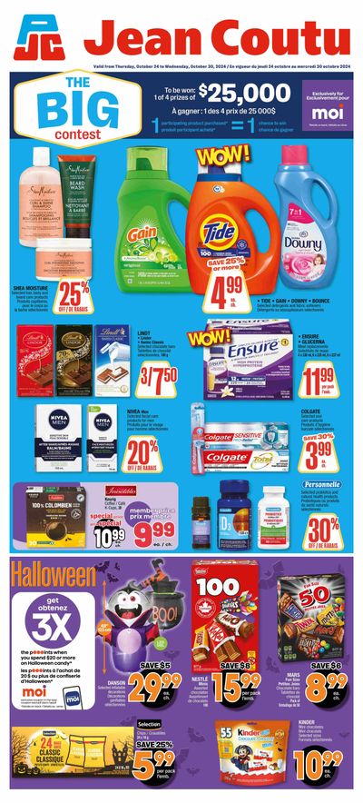 Jean Coutu (NB) Flyer October 24 to 30