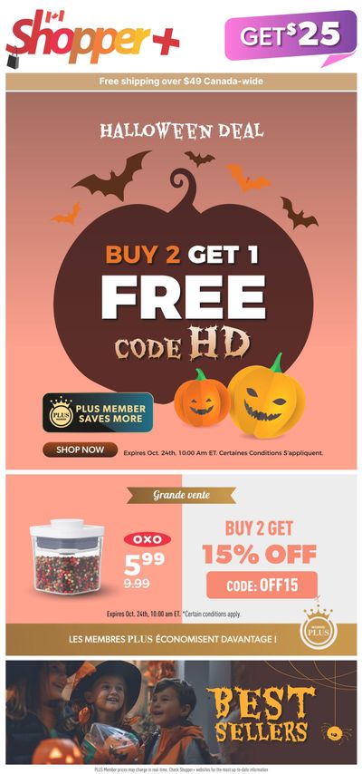 Shopper Plus Flyer October 22 to 29
