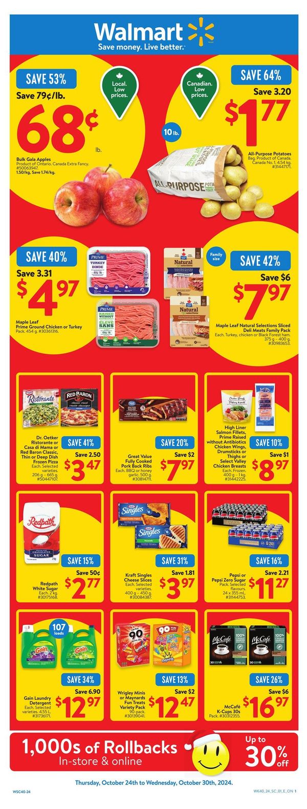 Walmart (ON) Flyer October 24 to 30
