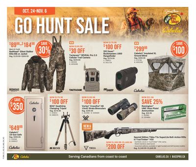 Bass Pro Shops Flyer October 24 to November 6
