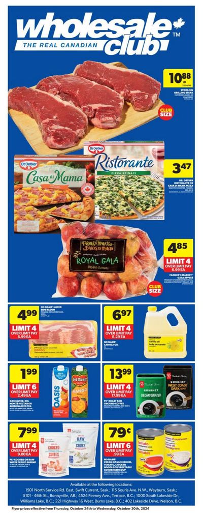 Real Canadian Wholesale Club Flyer October 24 to 30