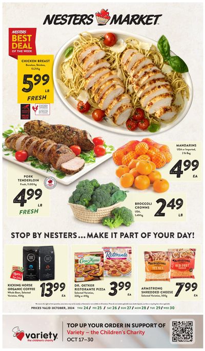 Nesters Market Flyer October 24 to 30