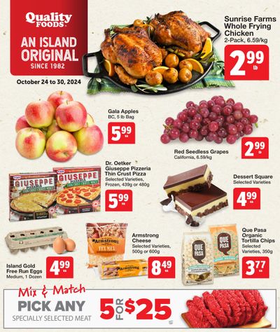 Quality Foods Flyer October 24 to 30