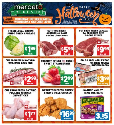 Mercato Fresh Flyer October 24 to 30