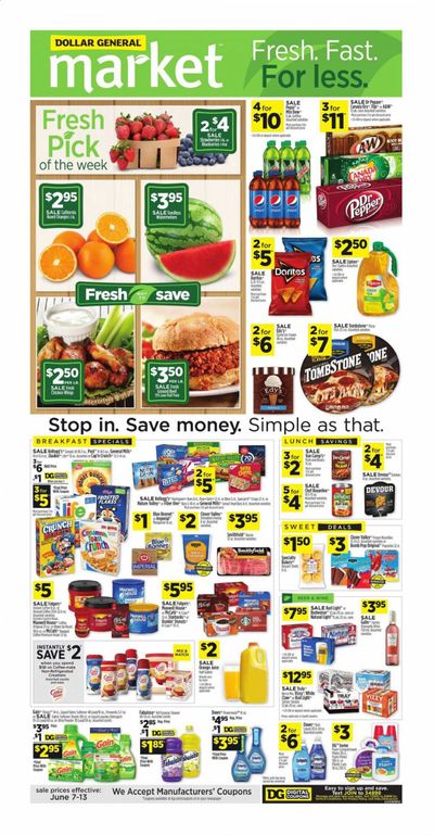 Dollar General Weekly Ad & Flyer June 7 to 13