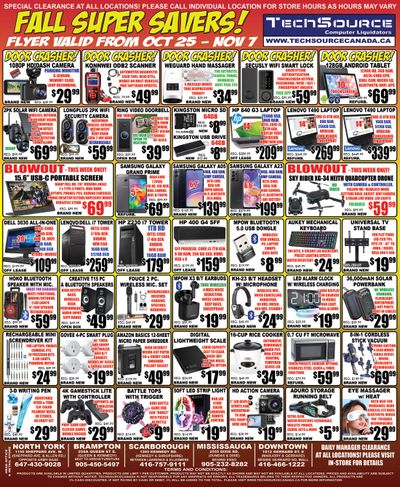 TechSource Flyer October 25 to November 7