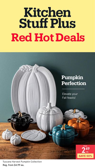 Kitchen Stuff Plus Red Hot Deals Flyer October 28 to November 3