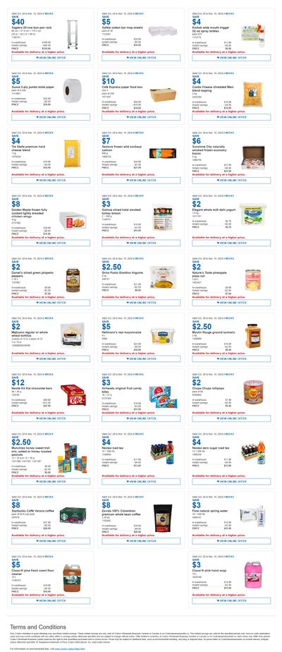 Costco Business Centre Instant Savings Flyer October 28 to November 10