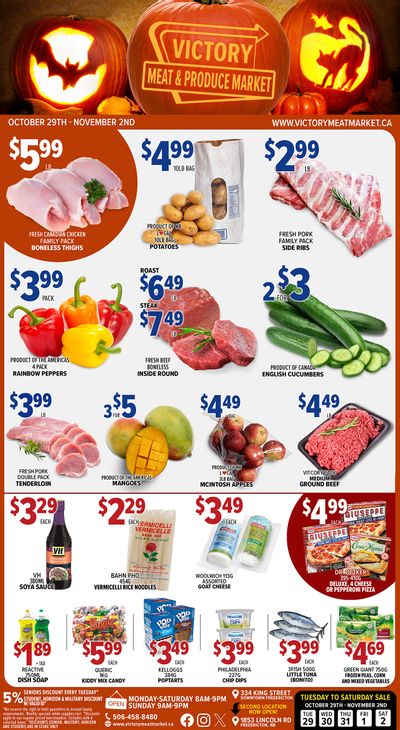 Victory Meat Market Flyer October 29 to November 2