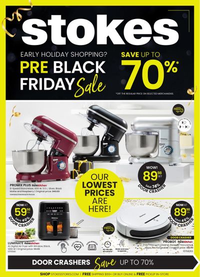 Stokes Flyer October 29 to November 24