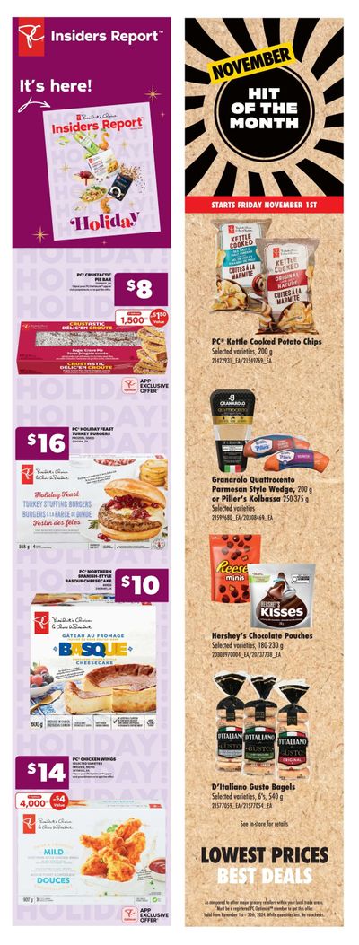 Real Canadian Superstore (West) Flyer October 31 to November 6
