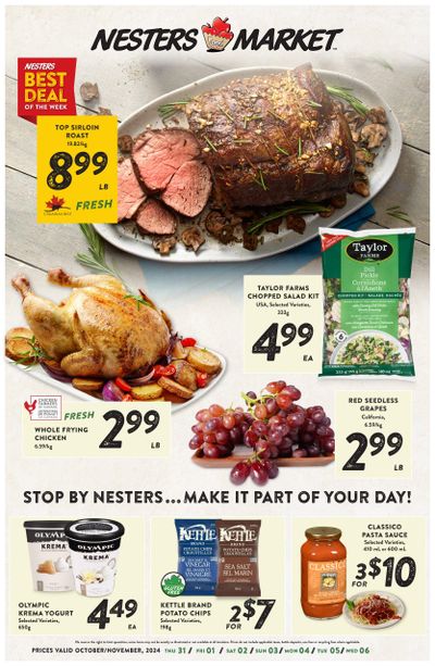 Nesters Market Flyer October 31 to November 6