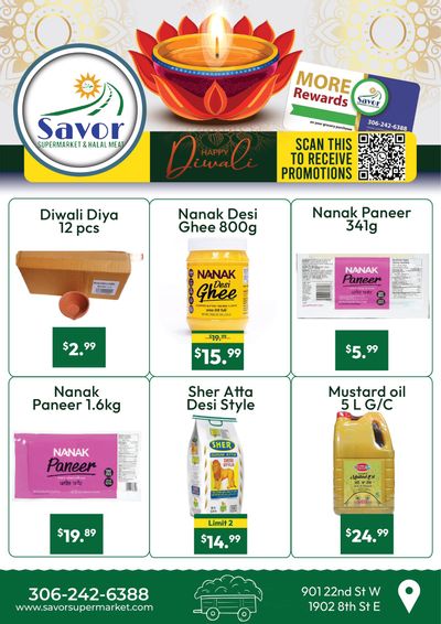 Savor Supermarket Flyer November 1 to 7