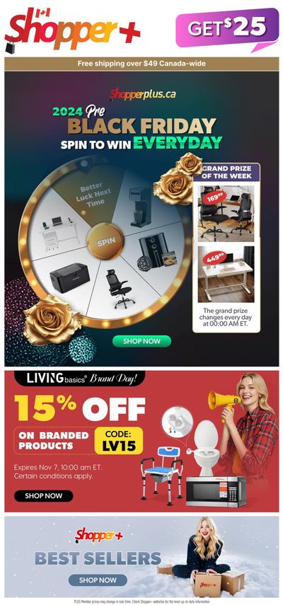 Shopper Plus Flyer November 5 to 12