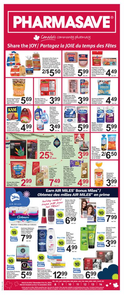 Pharmasave (NB) Flyer November 8 to 14