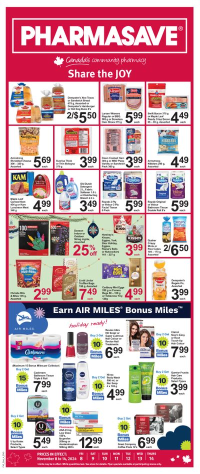 Pharmasave (Atlantic) Flyer November 8 to 14