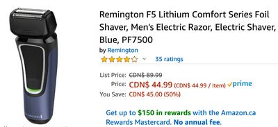 Amazon Canada Deals: Save 50% on Remington Men’s Electric Shaver + 60% on Solar LED Cap Lamp Post + 30% on Wireless Home Security Camera System + More Offers