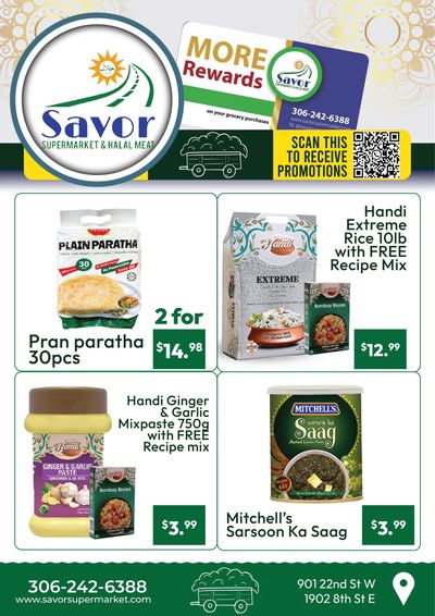 Savor Supermarket Flyer November 8 to 14