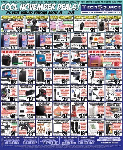 TechSource Flyer November 8 to 28