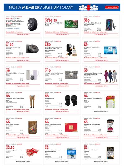 Costco (West, ON & Atlantic Canada) Weekly Savings November 11 to 24