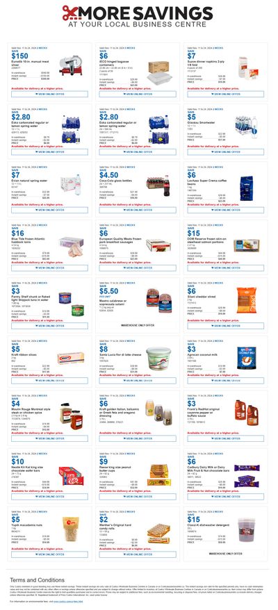 Costco Business Centre Instant Savings Flyer November 11 to 24