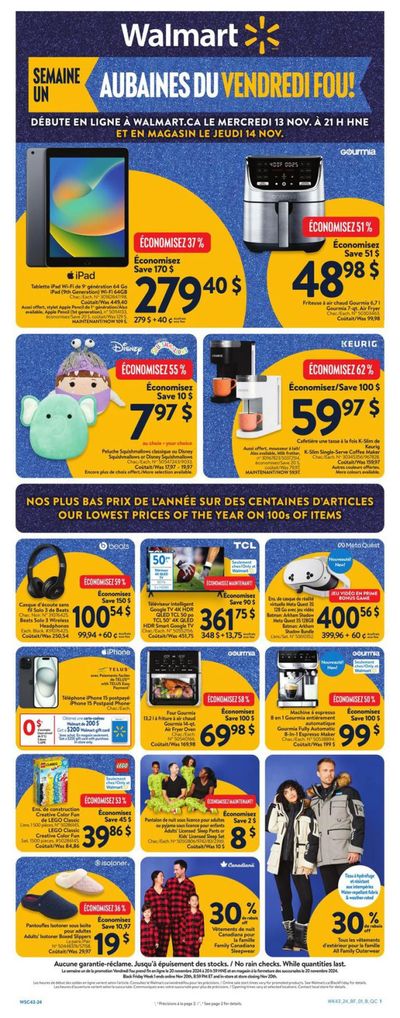 Walmart (QC) Flyer November 14 to 20