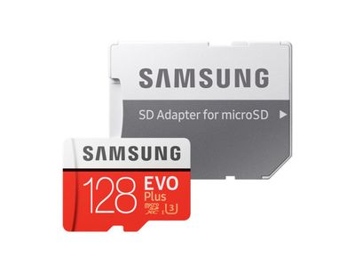 Samsung EVO Plus 128GB 100MB/s microSDXC UHS-1 Memory Card On Sale for $34.99 (Save $20) at Best Buy Canada