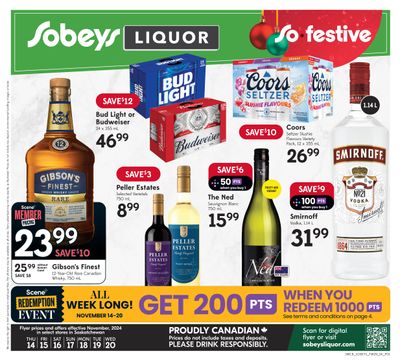 Sobeys (SK) SWCB Flyer November 14 to 20