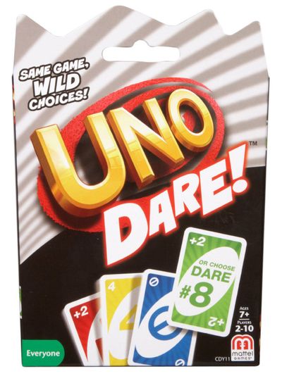 UNO Dare Card Game On Sale for $2.77 at walmart Canada