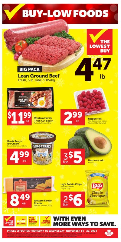 Buy-Low Foods Flyer November 14 to 20