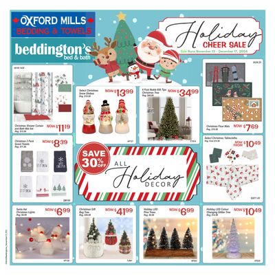Beddington's Flyer November 13 to December 17