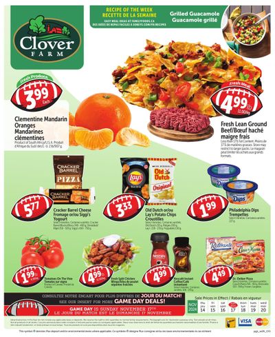 Clover Farm (Atlantic) Flyer November 14 to 20