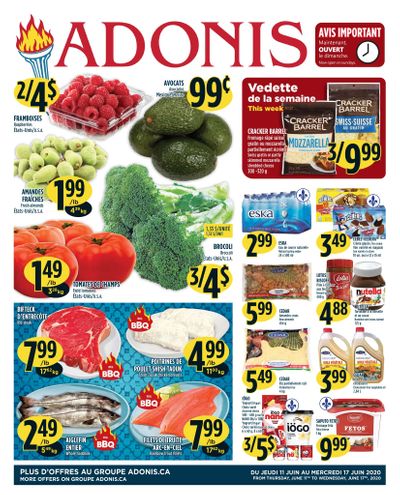 Marche Adonis (QC) Flyer June 11 to 17