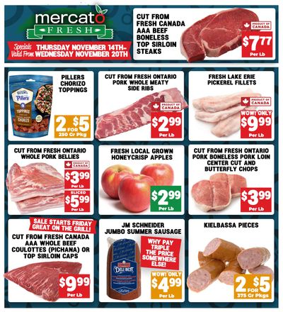 Mercato Fresh Flyer November 14 to 20