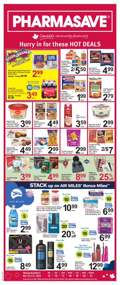 Pharmasave (Atlantic) Flyer November 15 to 21