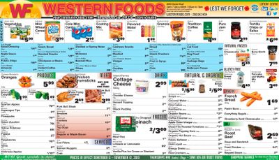 Western Foods Flyer November 6 to 12