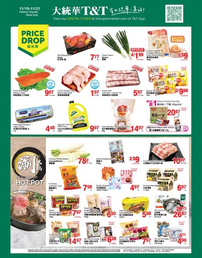 T&T Supermarket (Ottawa & Kanata) Flyer November 15 to 21