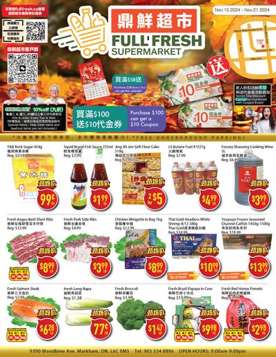 Full Fresh Supermarket Flyer November 15 to 21