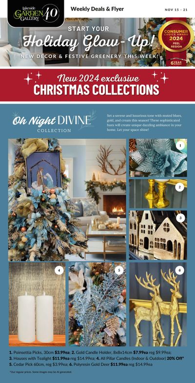 Lakeside Garden Gallery Flyer November 15 to 21