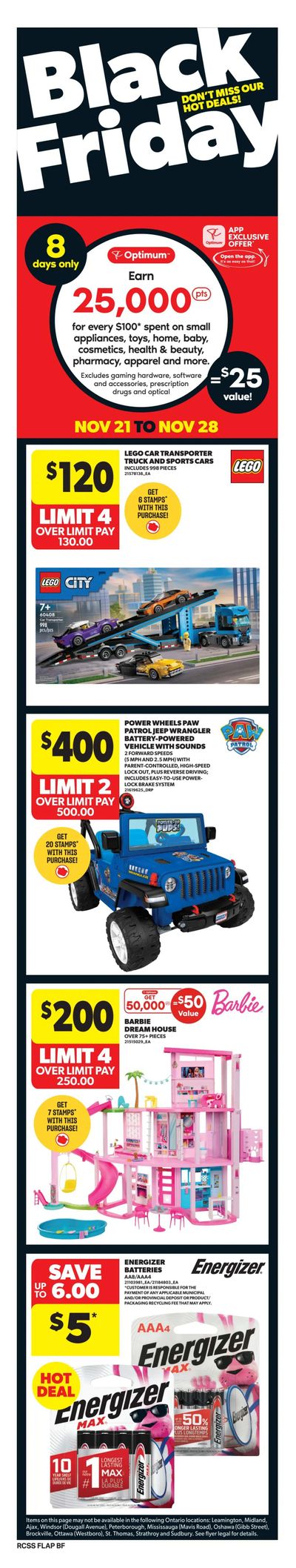 Real Canadian Superstore (ON) Flyer November 21 to 27