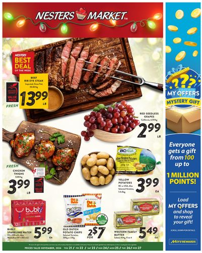 Nesters Market Flyer November 21 to 27
