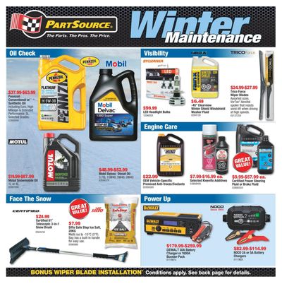 PartSource Flyer November 22 to 27 PartSource Flyer November 22 to 27