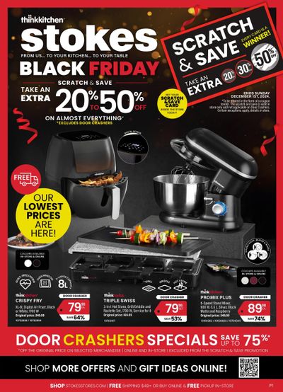 Stokes Black Friday Flyer November 24 to December 1