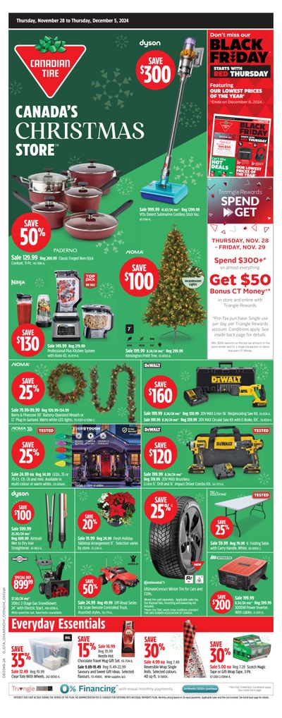 Canadian Tire (ON) Flyer November 28 to December 5