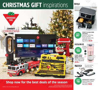 Canadian Tire Christmas Gift Inspirations Flyer November 28 to December 22
